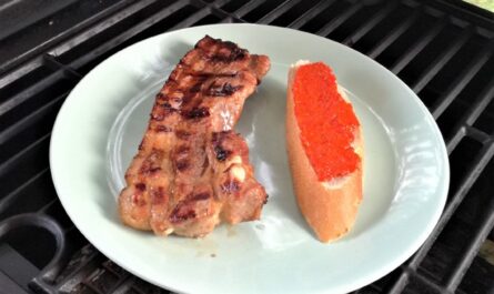 Grilled pork belly - recipe - photo: gentleDragon