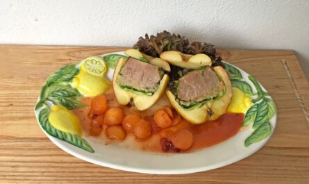 Pork tenderloin with apple - recipe - photo: benjamin