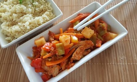 Chinese-style pork - recipe - photo: sour_abigail