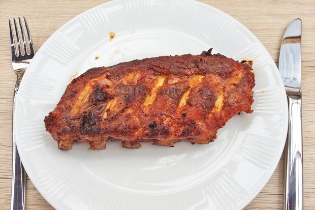 Pork ribs with honey marinade - recipe - photo: falcon