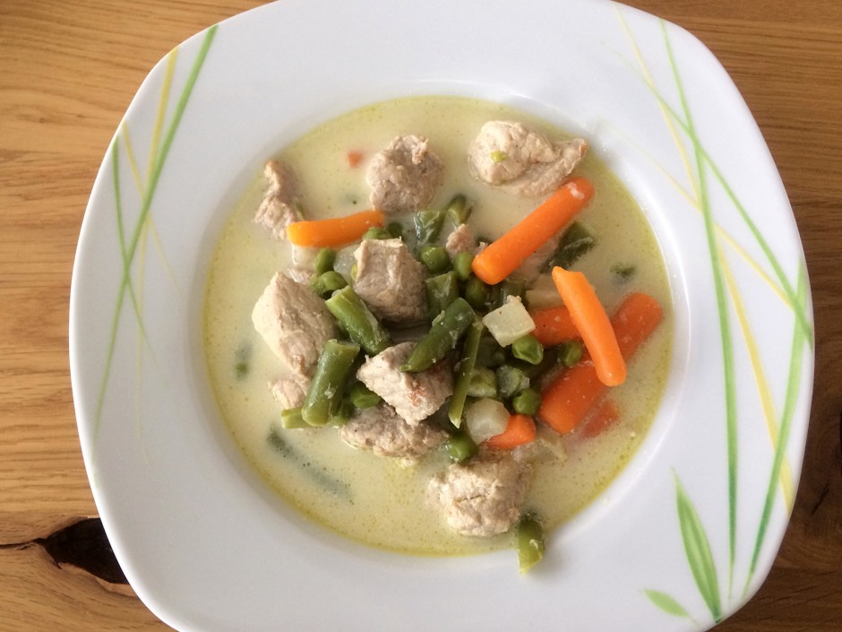 Vegetable stew with pork - recipe - photo: happyJames